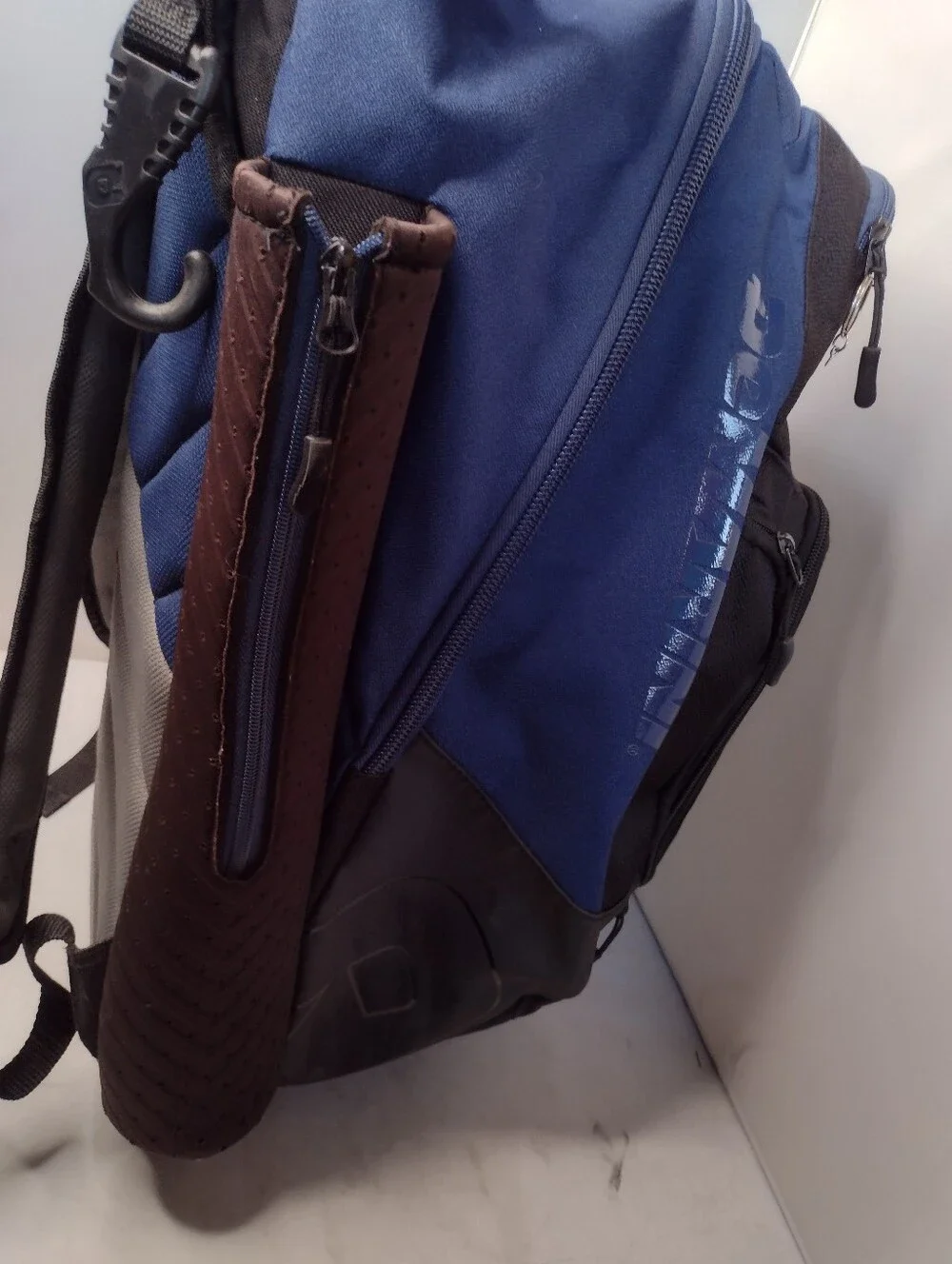 DeMarini Voodoo Baseball Softball Players Equipment Backpack Black Navy